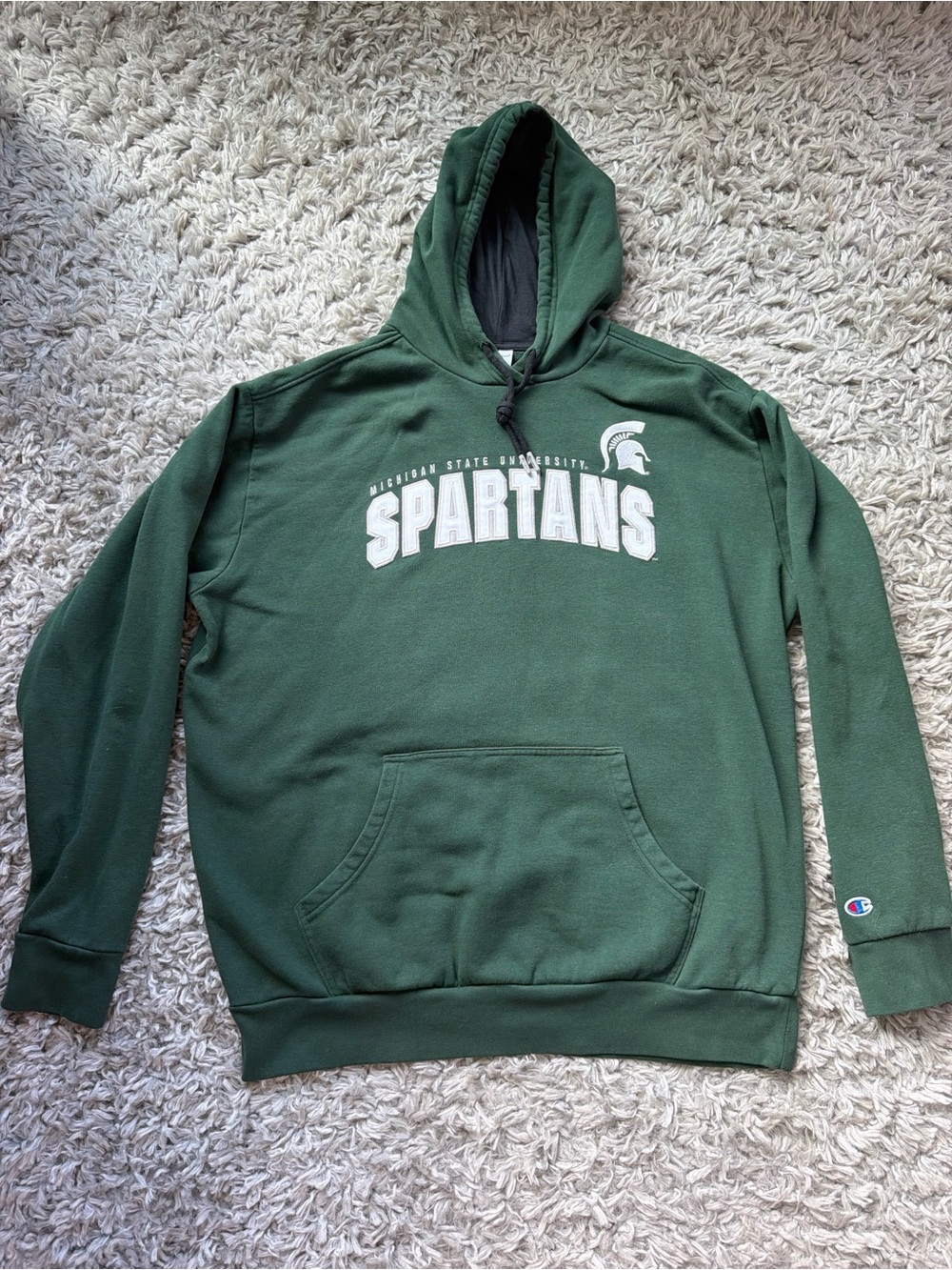 Champion Michigan State Spartans Green Hoodie